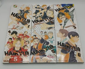Haikyuu English Paperback Manga Book Lot Set of Volumes 1-6 Haruichi Furudate - Bild 1 von 17
