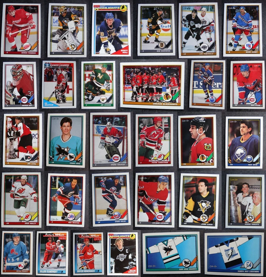 1991-92 O-Pee-Chee OPC Hockey Cards Complete Your Set You U Pick 401-528 - Image 1 of 1