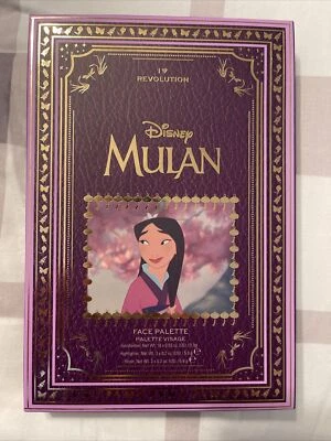 I HEART REVOLUTION X DISNEY MULAN EYE & FACE PALETTE -EYESHADOW BLUSH Makeup NEW - Image 1 of 4