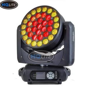 led 37*15w RGBW 4in1 zoom moving head wash light stage dj event show wedding - Picture 1 of 13