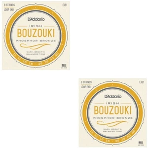 D'Addario Irish Bouzouki Strings 2 Sets EJ81 GDAD tuning - Picture 1 of 6