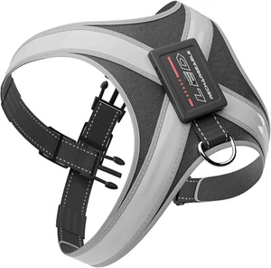 Dog Harness✅8-in-1 LED Light✅No-Choke,No-Pull✅Adjustable Universal Size✅Black - Picture 1 of 9