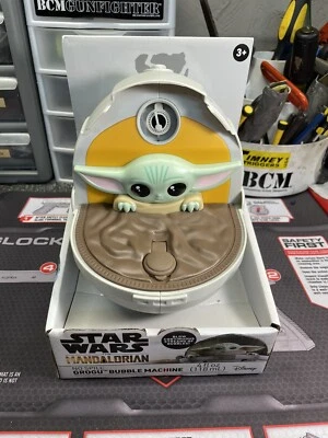 Máquina de burbujas Star Wars The Mandalorian Grogu Baby Yoda incluye burbujas nueva  Foto 1 de 4