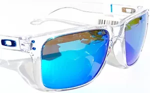 NEW* Oakley HOLBROOK XL Clear POLARIZED PRIZM SAPPHIRE Blue Sunglass 9417-07 - Picture 1 of 12