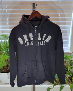 Safon Berlin Original Local Black Full Zip Jacket Men's Size M Medium - Picture 1 of 3