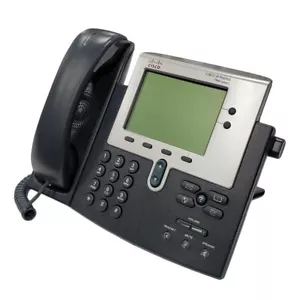 Cisco CP-7940G 7940 SIP SCCP skinny IP Phone PoE - Picture 1 of 4