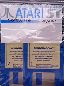 ATARI ST -- MINDSHADOW (ACTIVISION) - Picture 1 of 2