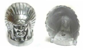 Indian Chief Head Aluminium for Front Mudguard Fender Universal Fit