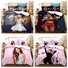 3D Ariana Grande Bettwäschegarnitur Bettbezug sexy Mädchen Quiltbezug Single Doppel Neu