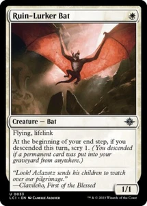 Ruin-Lurker Bat - 0033 - The Lost Caverns of Ixalan - LCI - Uncommon - MTG - Mag - Picture 1 of 2