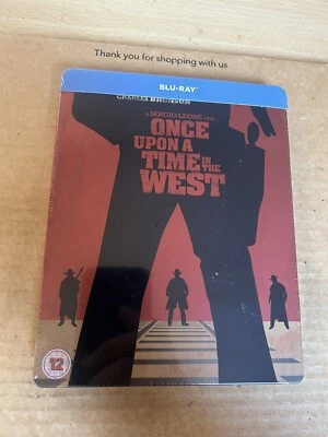 Once Upon a Time in the West (1968) UK Reg Free Blu-ray Steelbook NEW & SEALED - Image 1 of 4