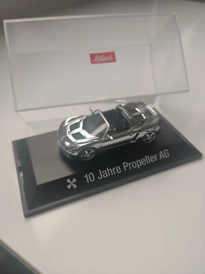 SCHUCO 1:43 OPEL SPEEDSTER CROMADO 10 ANIVERSARIO - Imagen 1 de 3