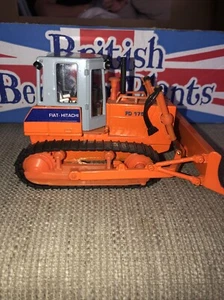 Fiat Hitachi Bull Dozer FD 175 Diecast Model 1:32 ROS Travaux Mint Unboxed - Picture 1 of 5