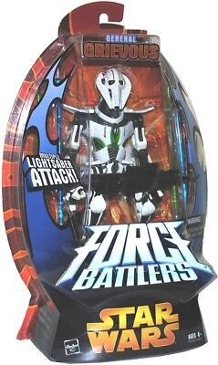 Hasbro Star Wars Force Battlers General Grievous w/ Multiple Lightsaber Attack - Image 1 of 2