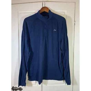Paradox Pullover Mens XL Merino Blend Shirt Baselayer Long Sleeve 1/4 Zip - Picture 1 of 13
