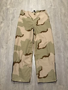 Adventure Tech Camouflage Pants Desert Men L Gore-Tex Hunting Camping Reversible - Picture 1 of 14