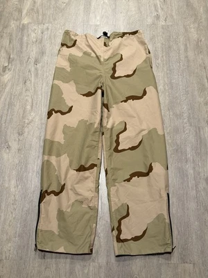 Adventure Tech Camouflage Pants Desert Men L Gore-Tex Hunting Camping Reversible - Image 1 of 4
