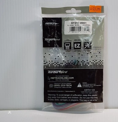 New - Metra SY2x8-0001 Replacement Harness for Sony 16 pin radio - Image 1 of 4