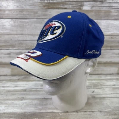 Brad Keselowski Nascar Hat Sprint Cup Series 2012 Champion Penske Miller Lite - Image 1 of 4