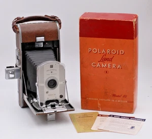 Sofortbildkamera Polaroid Land Camera Modell 95 + Verkaufskarton - Imagen 1 de 10