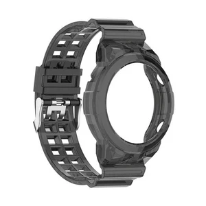 Silicone Wristband Protective Case Compatible For Watch Gt2 46Mm Wr VA - Zdjęcie 1 z 12