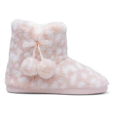 The Slipper Company Womens Slippers Pink Adults Ladies Slipper Boots SIZE