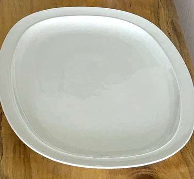 Vintage Platter Block Langenthal Switzerland Transition White 12” x 9” - Image 1 of 4