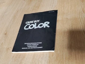 NINTENDO GAMEBOY COLOR CGB-PUA-FHEG Original Anleitung - Bild 1 von 2