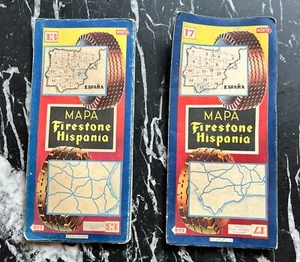 2 mapas de carreteras Firestone Hispania - Imagen 1 de 9