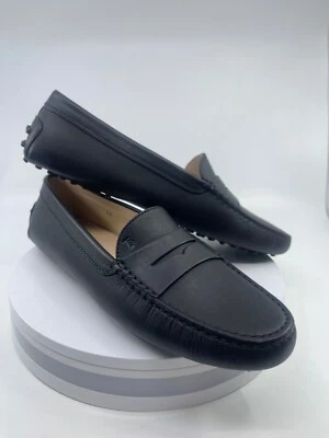 Tods (NUEVO) Mocasines DRIVER de Cuero Negro Hechos en Italia Talla 9.5 M Precio de venta sugerido por el fabricante $695.00 Foto 1 de 4