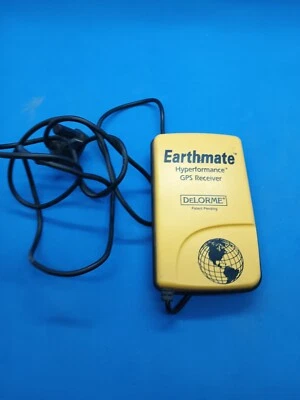 DeLorme Earthmate Hyperformance GPS Receiver, Serial Plug For PC - Image 1 of 4