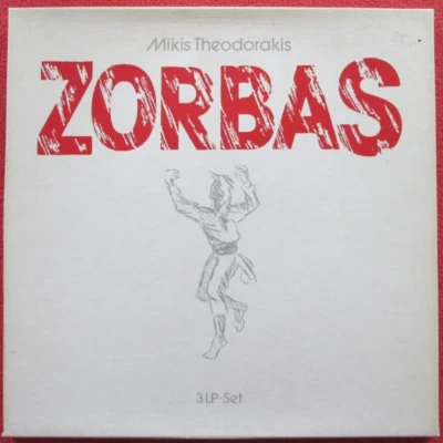 Mikis Theodorakis ZORBAS / 3 LP-Set (3 LP Box) Vinyl 9040/3 - Bild 1 von 2