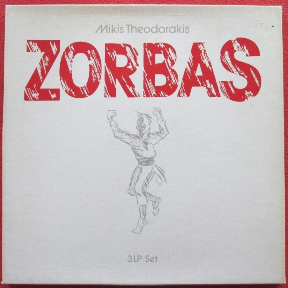 Mikis Theodorakis ZORBAS / 3 LP-Set (3 LP Box) Vinyl 9040/3 - Bild 1 von 2