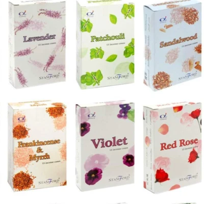 Stamford Premium Incense Cones - Long-lasting Aromas - VERY LOW PRICE - Image 1 of 4