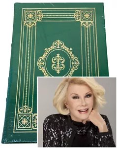 New JOAN RIVERS Bouncing Back Signed First Limited Edition COA Easton Press - Imagen 1 de 8