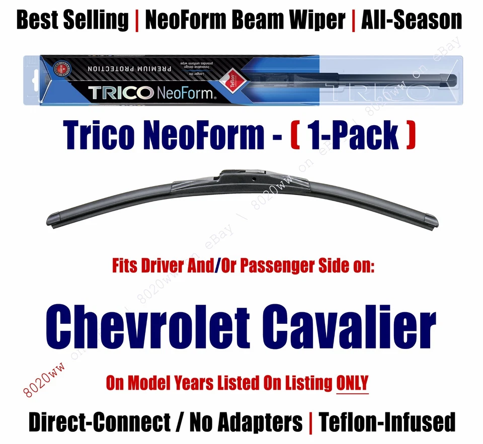 Limpiaparabrisas Super Premium NeoForm cantidad 1 para Chevrolet Cavalier 16160 1982-1989 Foto 1 de 1