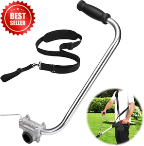 Ergonomic String Trimmer Handle Grip with Shoulder Strap & Bracket Clamp - Picture 1 of 9