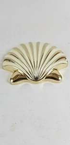 Abridor de botellas Lilly Pulitzer Gold Shell... Nuevo - Imagen 1 de 9