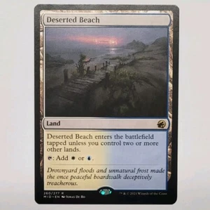 x1 Deserted Beach NM MTG Card - Picture 1 of 2