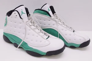 Nike Air Jordan 13 Retro Lucky Green White Black DB6537-113 Men's Size 13 - Picture 1 of 10