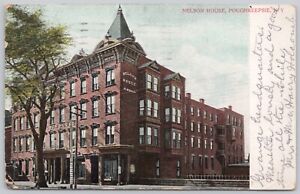 Poughkeepsie, New York, Undivided Back Postcard, Nelson House