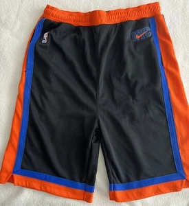 NY KNICKS SHORTS NIKE SWINGMAN KIDS BOYS XL 18/20 MSG NBA BASKETBALL - Picture 1 of 7