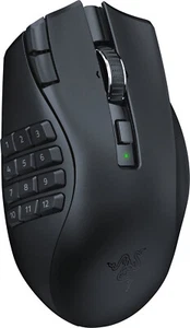 Razer Naga V2 HyperSpeed Ergonomic Wireless MMO Gaming Mouse USB Bluetooth - Bild 1 von 4