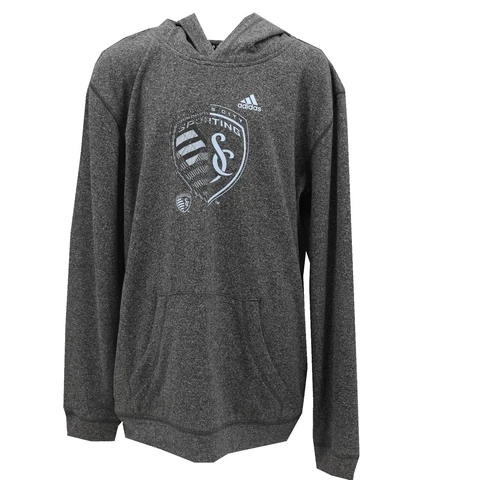 MLS Official Adidas Sporting Kansas City Kids Youth Sweatshirt New With Tags Cover
