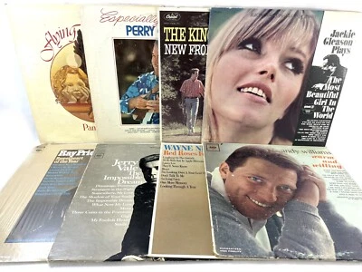 Lot of 8 Pop & Vocal Jazz Vinyl Records Gleason Kingston Trio Etc Lot E - Image 1 of 4