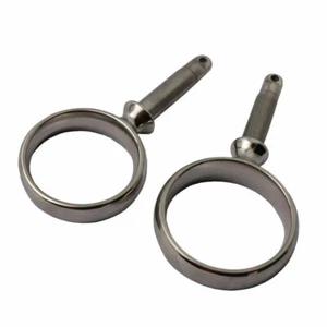 2X Marine Boat 316 Stainless Steel Oarlock Socket Rowlock Socket Bracket 2-1/4" - Picture 1 of 4