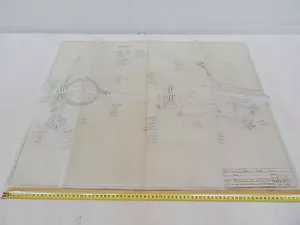 DISEGNO TECNICO 1950 FIAT TOPOLINO PROGETTO FRENO SULLA TRASMISSIONE - Foto 1 di 4