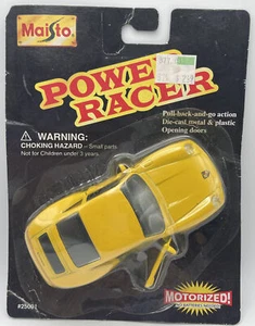 MAISTO POWER RACER PORSCHE CARRERA 1:43 SCALE 1996 PULL BACK & GO 25001 - Picture 1 of 8