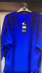 New NWT Designer DARKWIN Tunic Plus size 1, 2 Turkish US 16-18, 18-20 1XL Or 2XL - Picture 1 of 4
