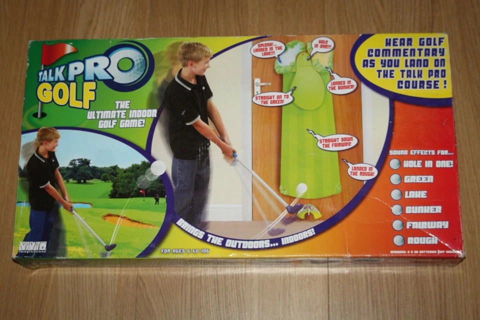 Talk Pro Golf Game - Indoor Gold Game - Vivid Imaginations - 2002 - Contents New - Image 1 of 4